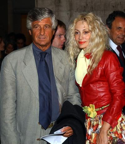 Gianni Rivera e la moglie. Ap
